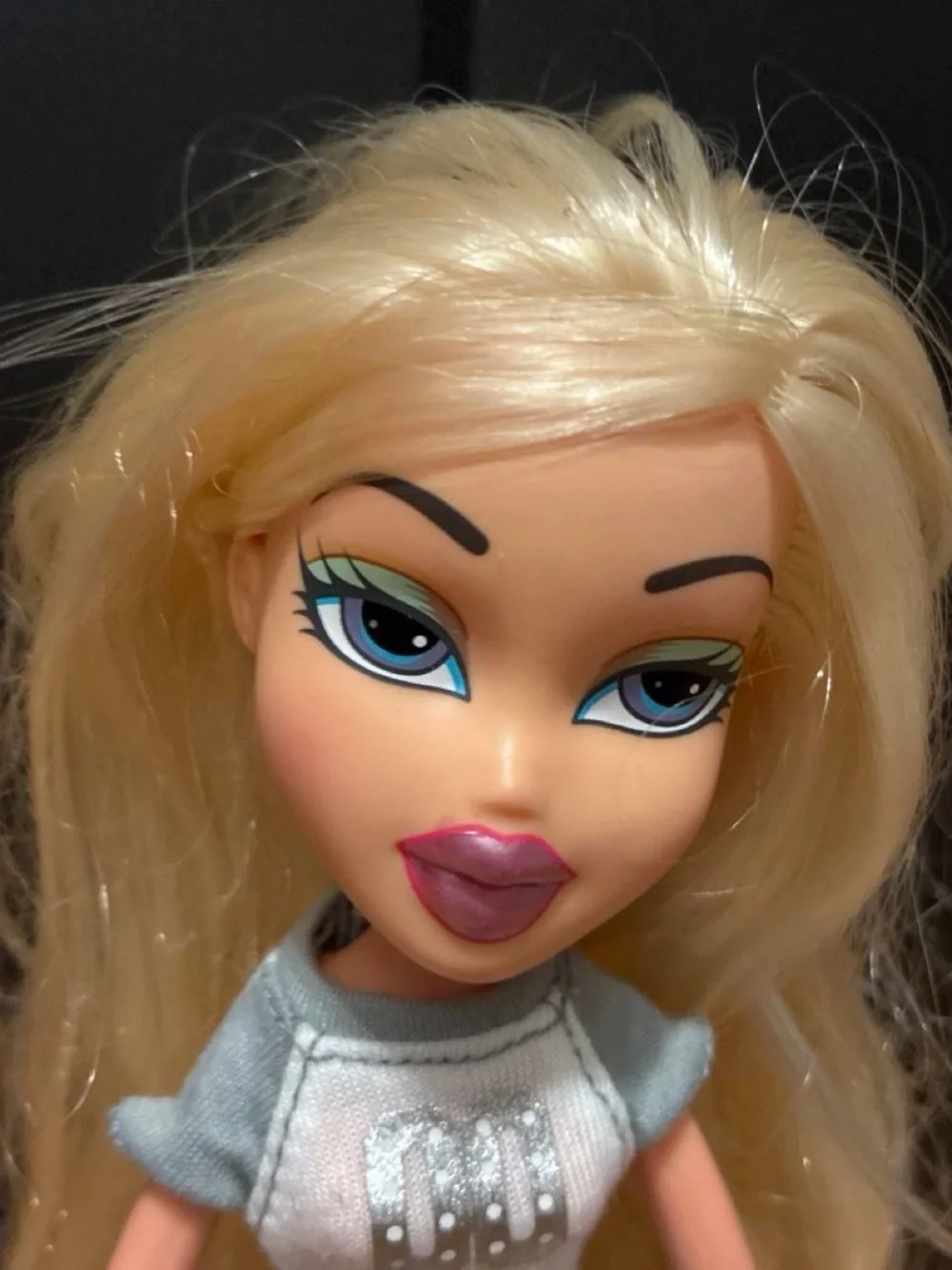 Blonde Fashion Doll with Light Blue Outfit - Bratz Style